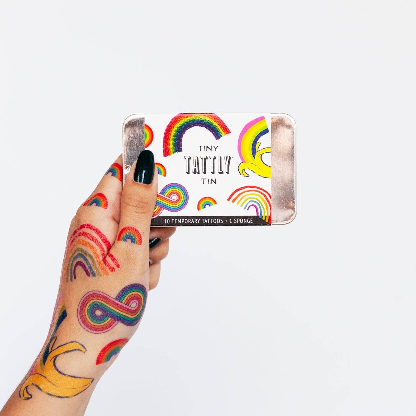 Tattly - Tiny Rainbow Tattoo Tin