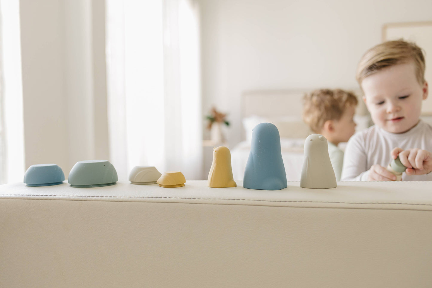 Silicone Nesting Penguin Set