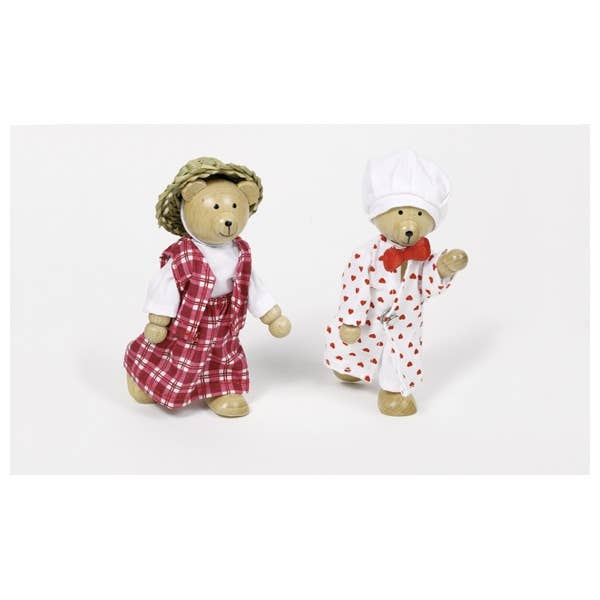 Goki America - Flexible puppets - Bear dress-up box