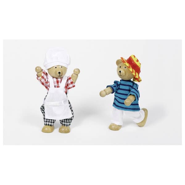 Goki America - Flexible puppets - Bear dress-up box