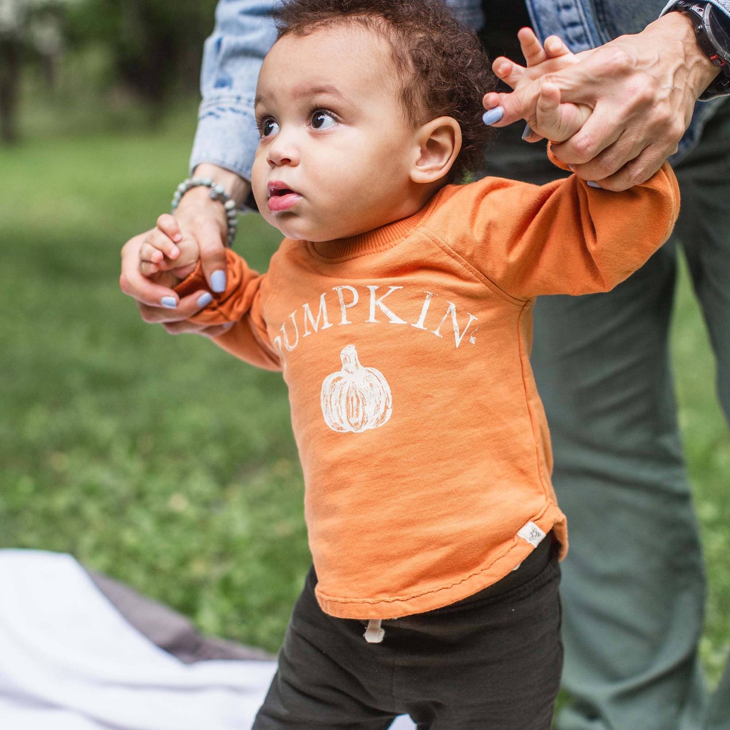 Organic Cotton Sweatshirt | Burt's Bees Baby | Pumpkin