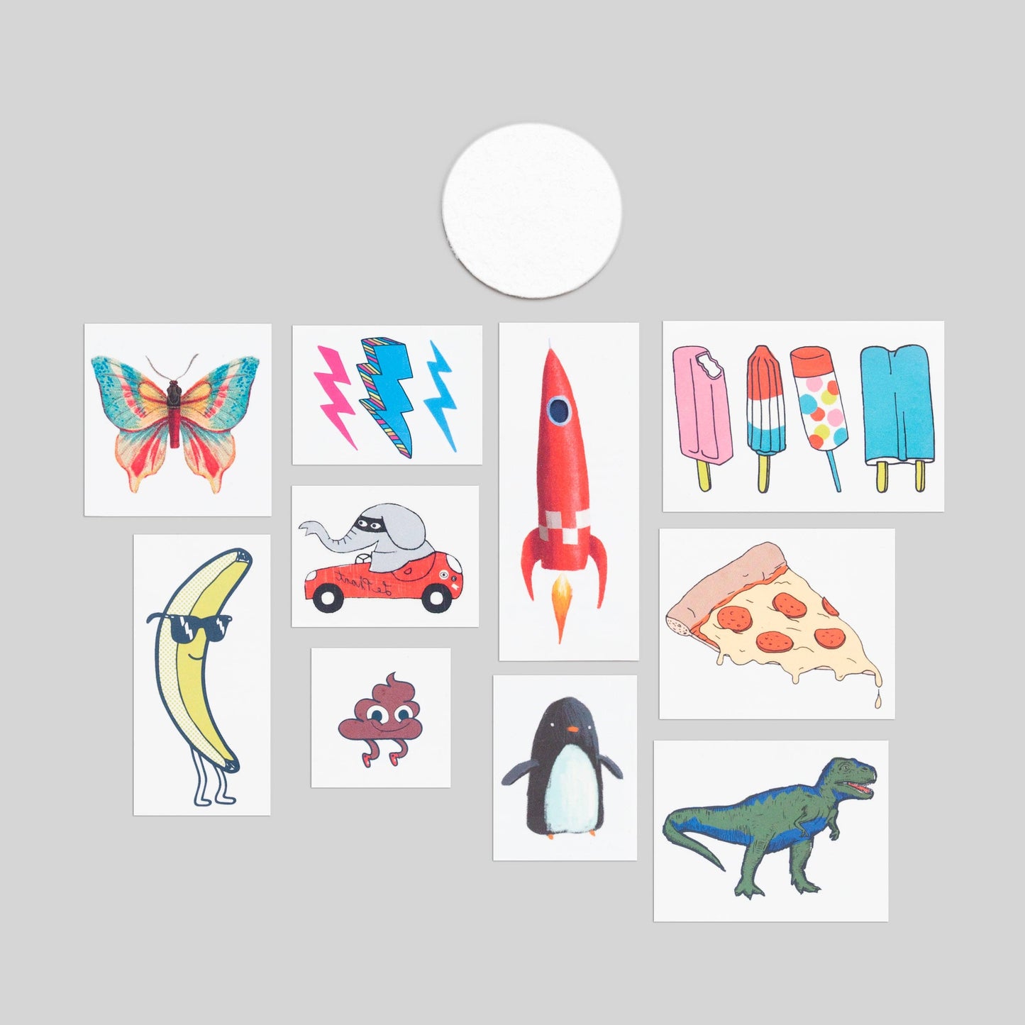 Tattly - Tiny Funner Tattoo Tin