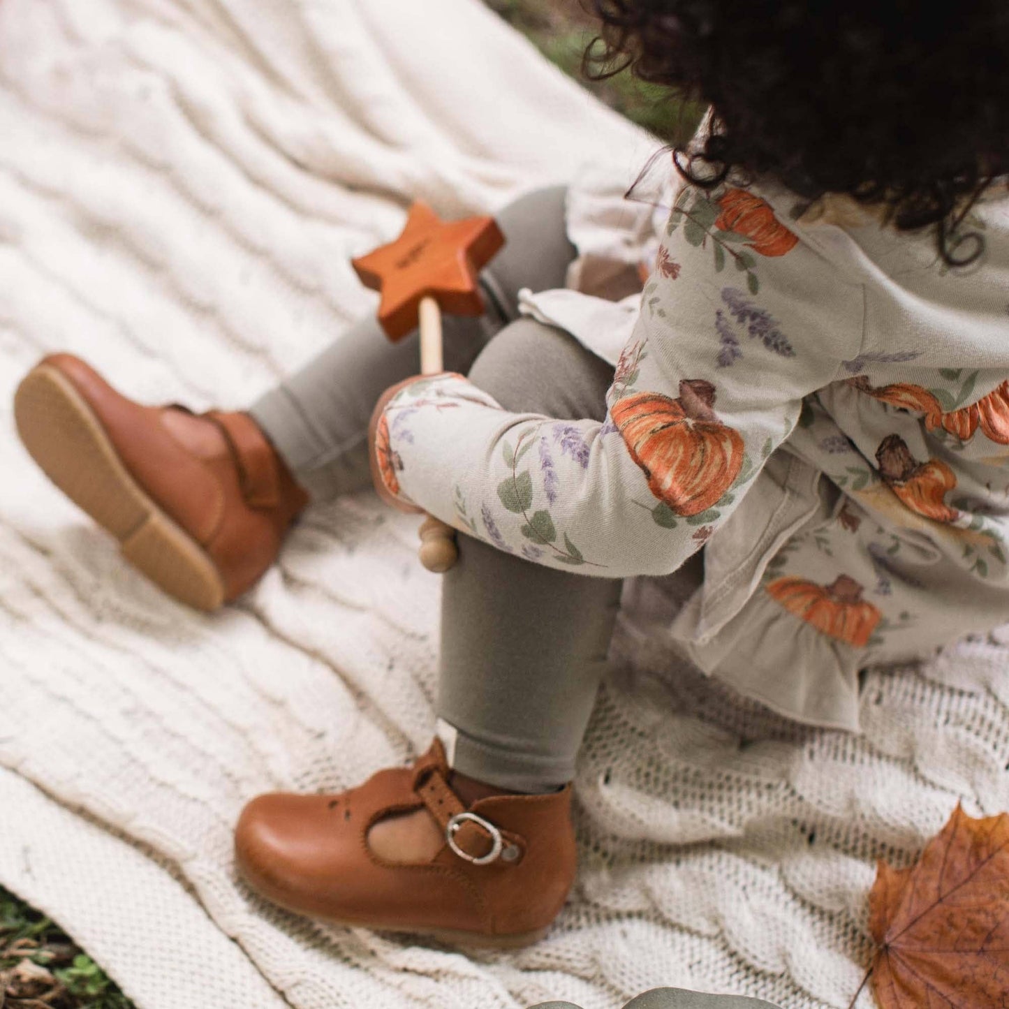 Autumn Feels Infant Tunic Set by Burt`s Bees | Autumn Feels Oat