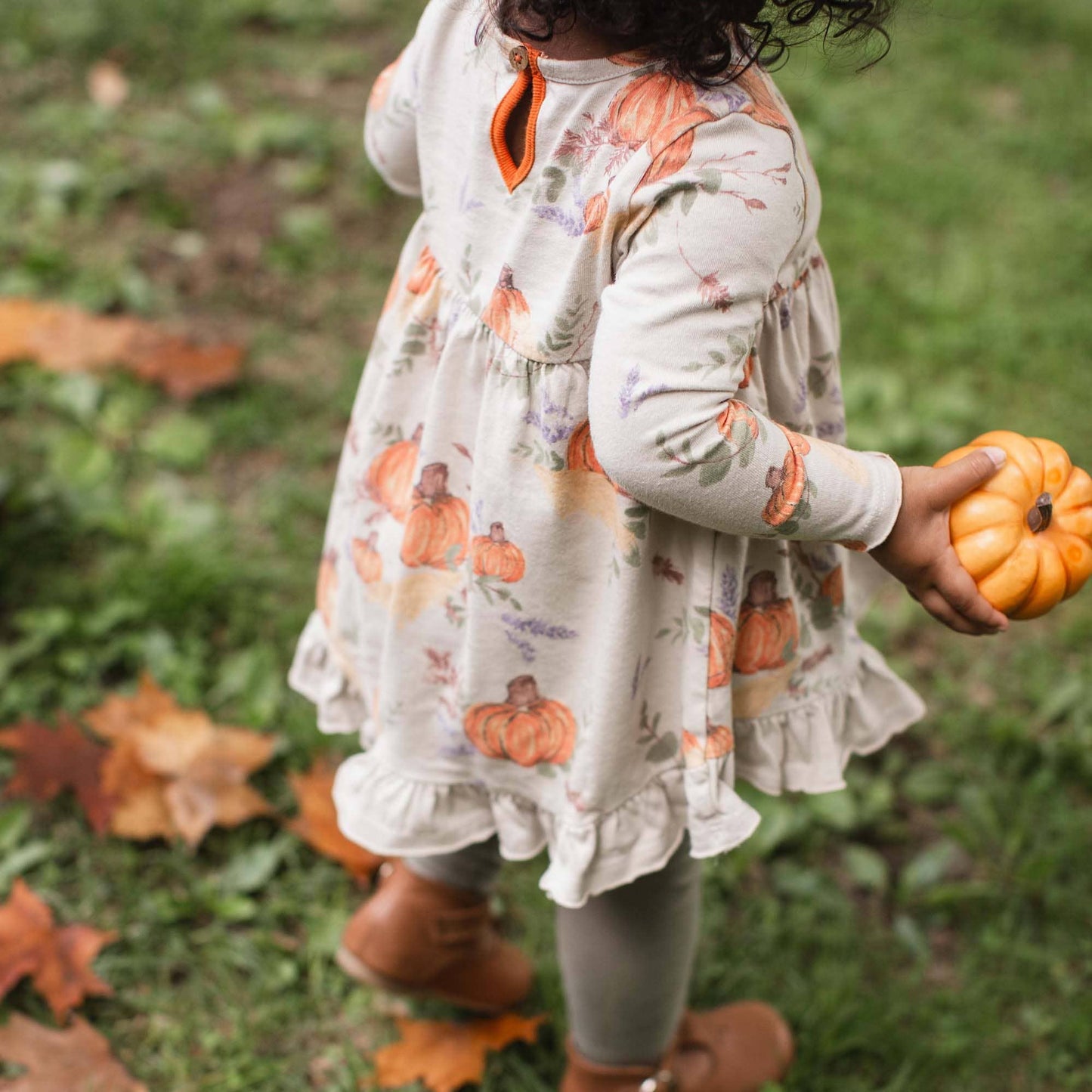 Autumn Feels Infant Tunic Set by Burt`s Bees | Autumn Feels Oat
