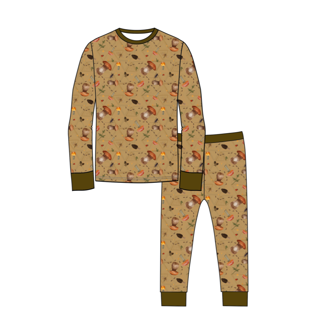 Long Sleeve Pajamas by Little Alaskan | Good Morels