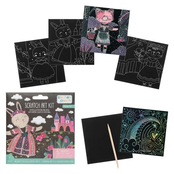 Scratch Art Kit | Bunny/Cat