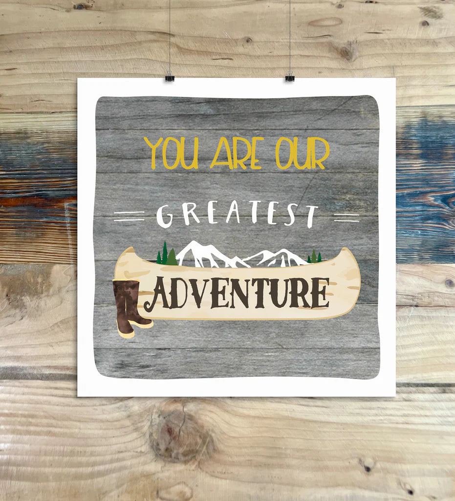 Greatest Adventure Print by Wren and the Raven