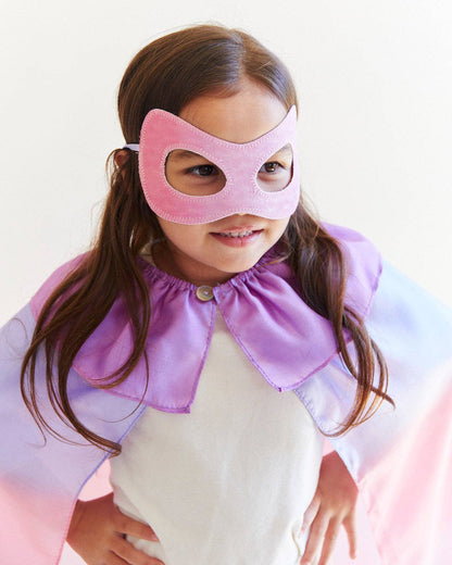 Mask by Sarah`s Silks | Pink and Purple