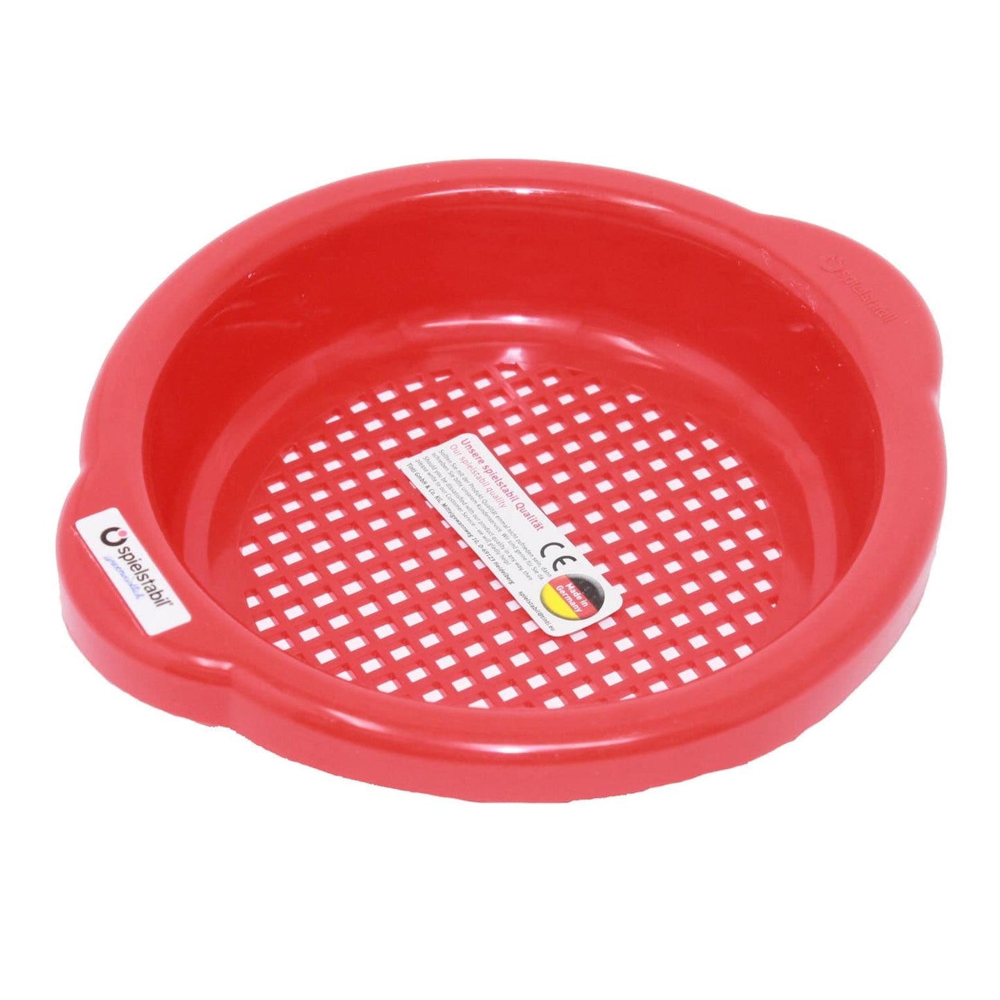 Sand Sieve by HABA USA | Yellow/Blue/Red