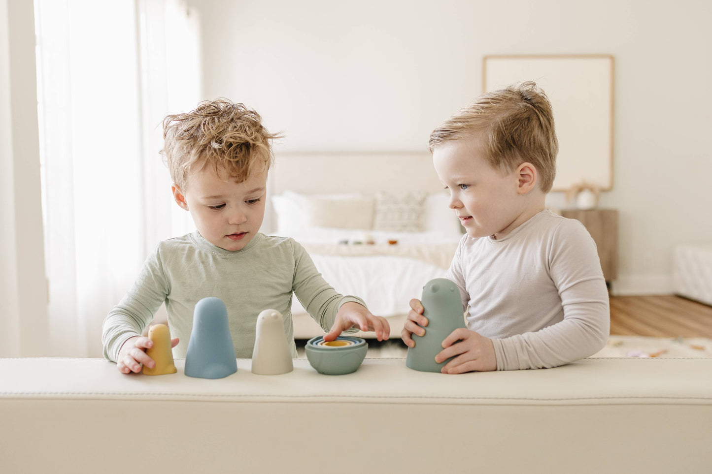 Silicone Nesting Penguin Set