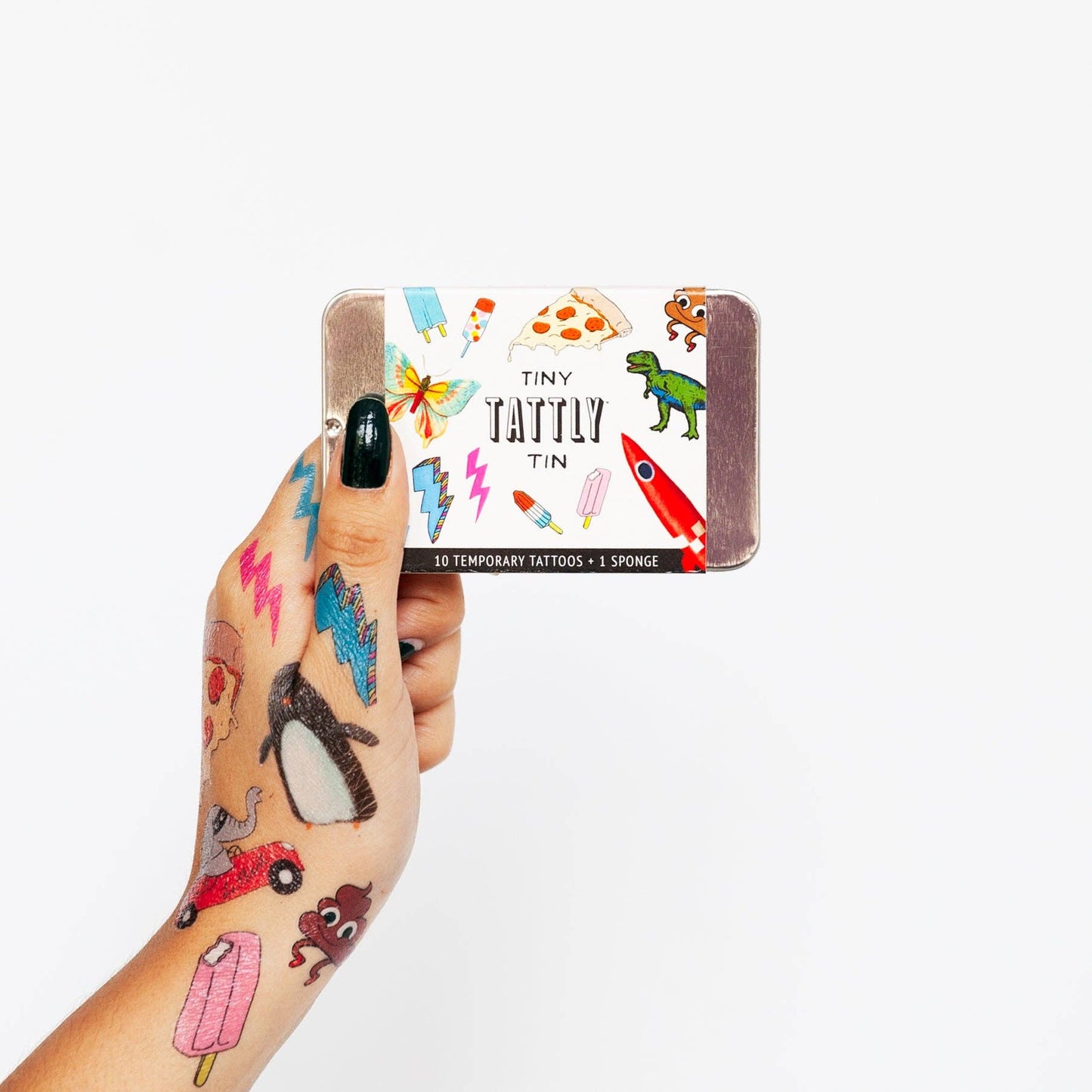 Tattly - Tiny Funner Tattoo Tin
