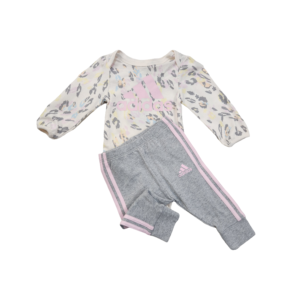 Size 6m | Adidas Onesie + Legging Set