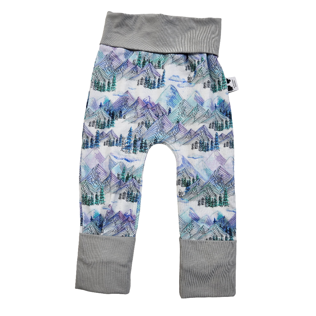 Baby + Toddler Grow With Me Pants by Briar&Boone | Purple Mountain