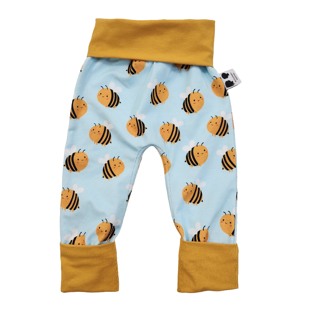 Baby + Toddler Grow With Me Pants by Briar&Boone | Busy Bee