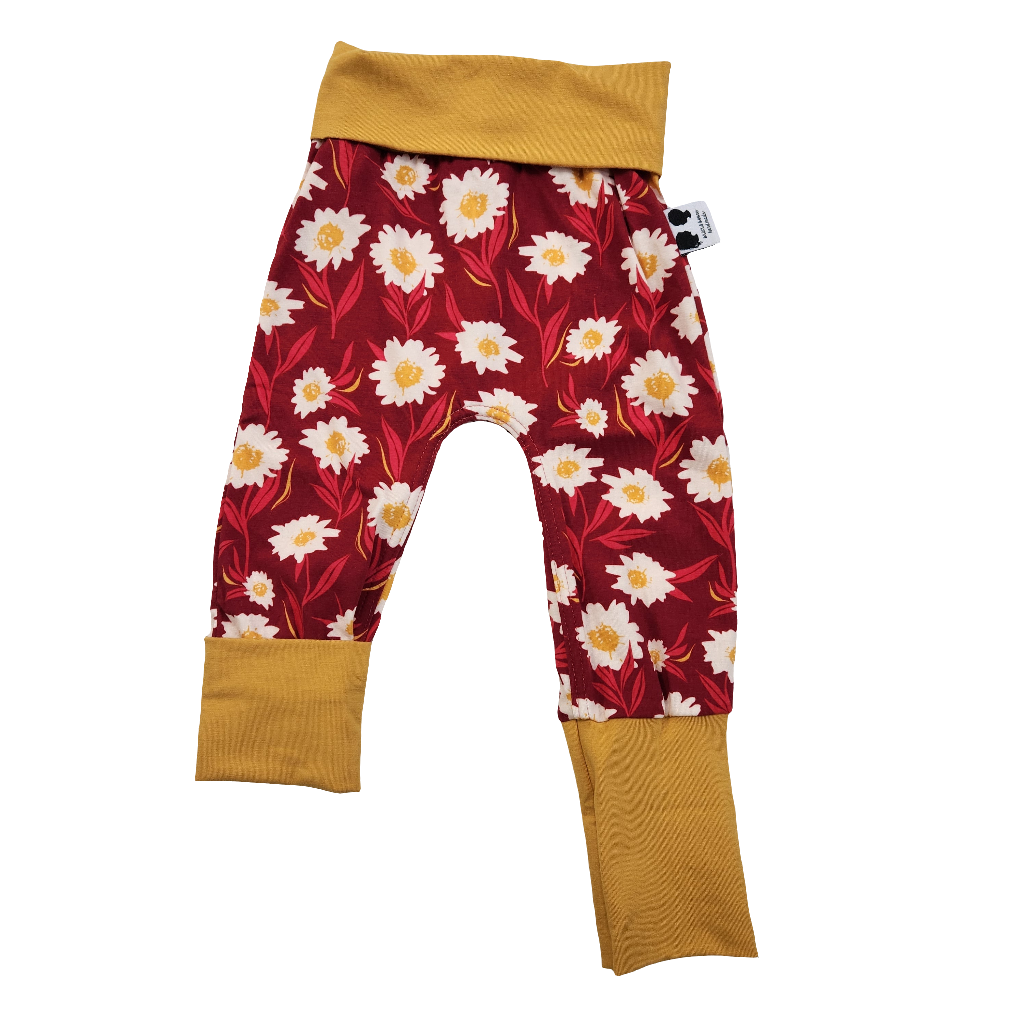 Baby + Toddler Grow With Me Pants by Briar&Boone | Daisy Delight