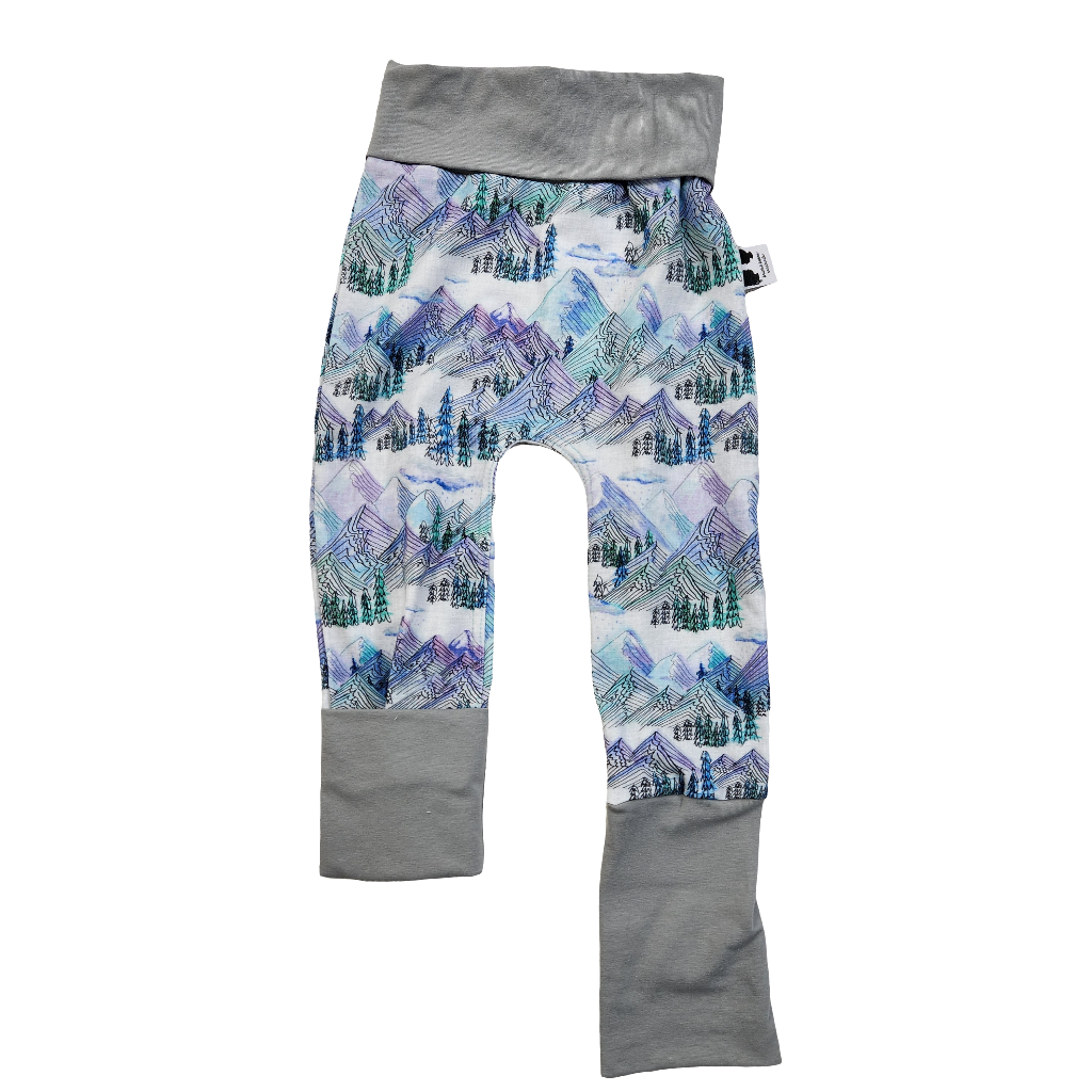 Baby + Toddler Grow With Me Pants by Briar&Boone | Purple Mountain