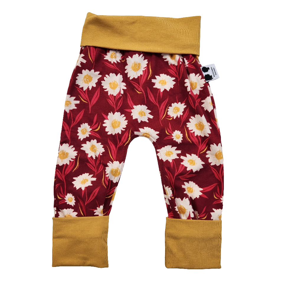 Baby + Toddler Grow With Me Pants by Briar&Boone | Daisy Delight