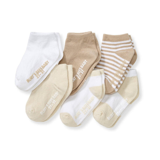 Ankle Socks Set | Burt's Bees Baby | Oat