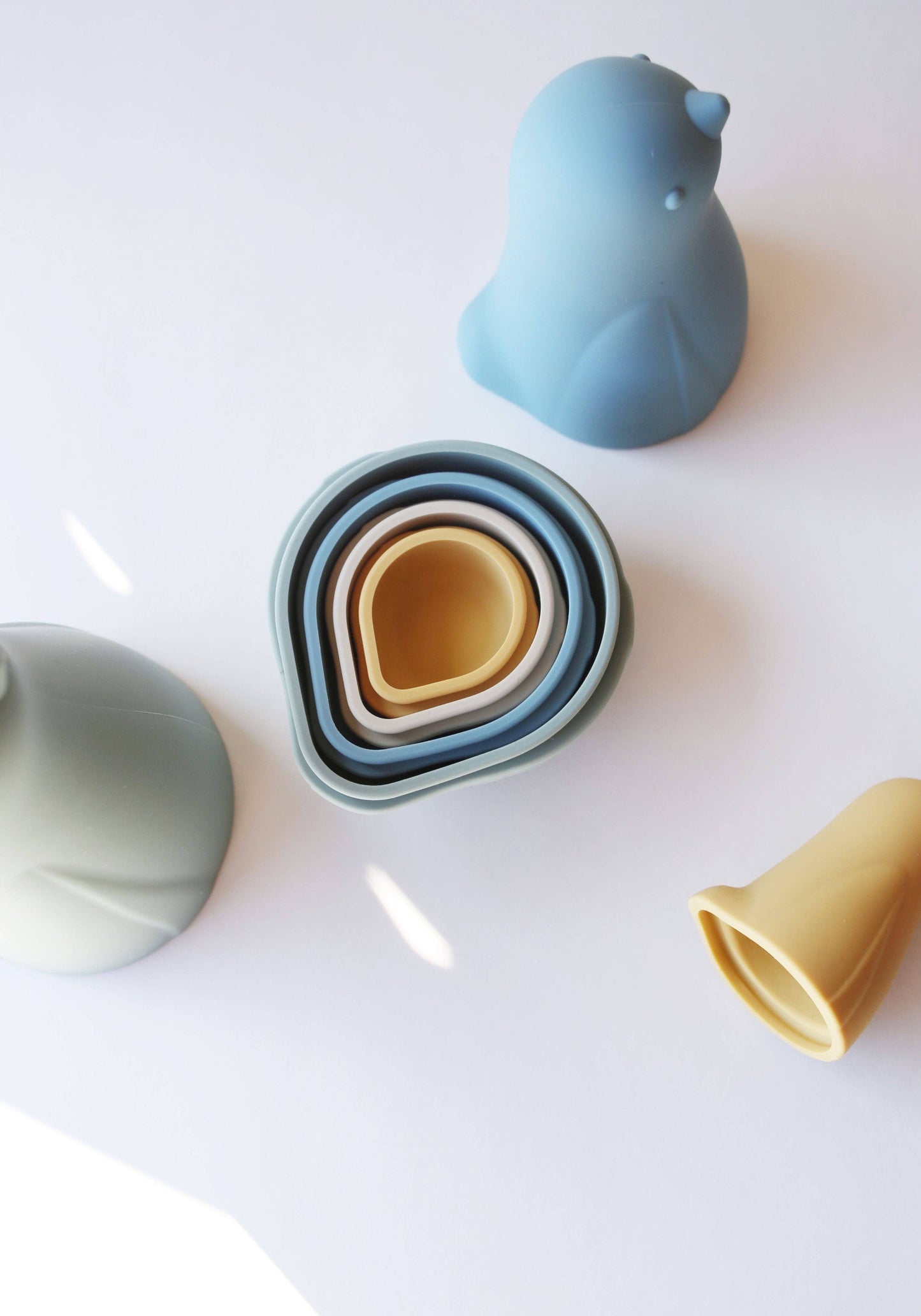 Silicone Nesting Penguin Set