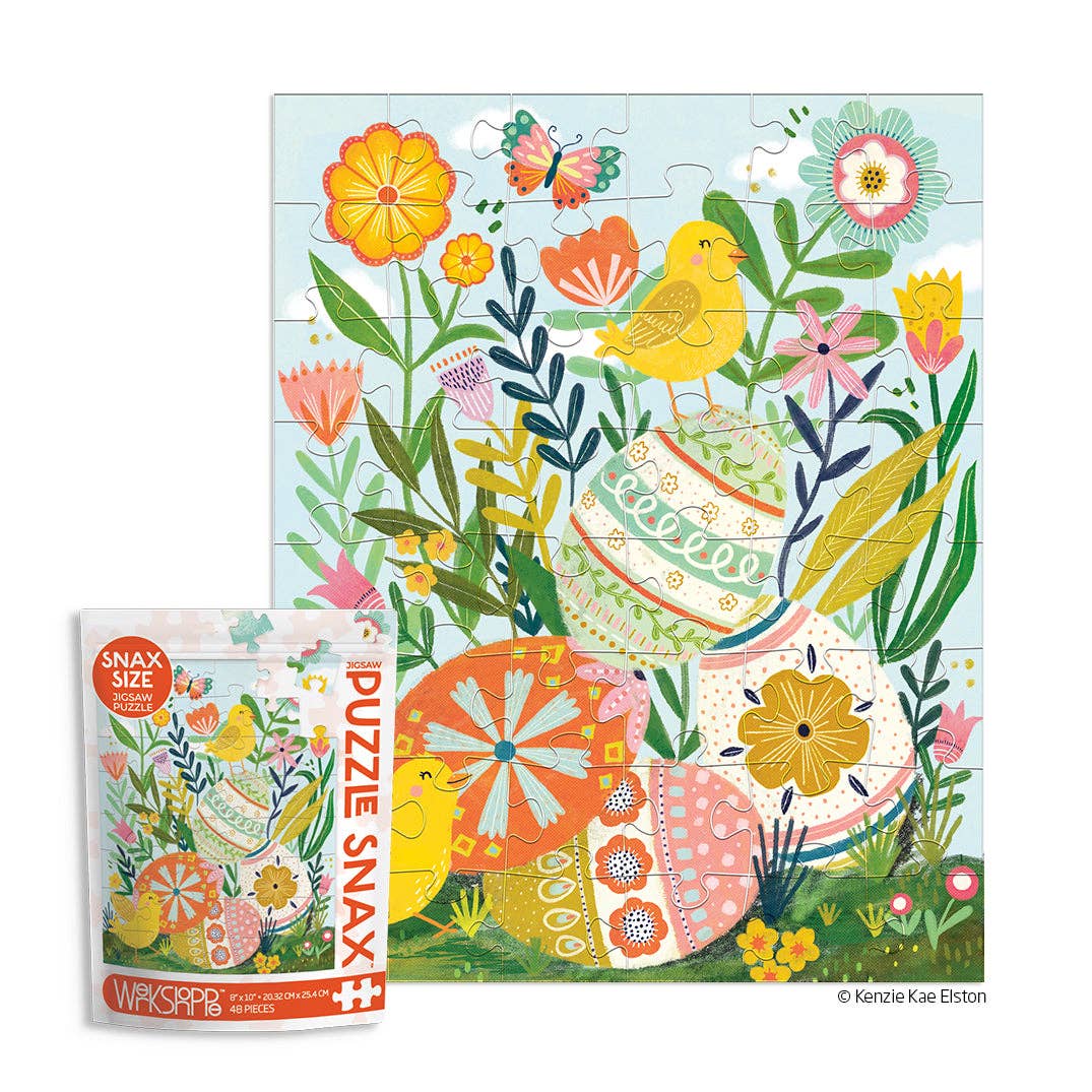 Easter Garden 48 Piece Puzzle Snax