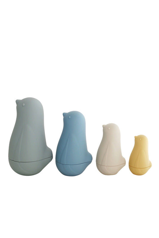 Silicone Nesting Penguin Set