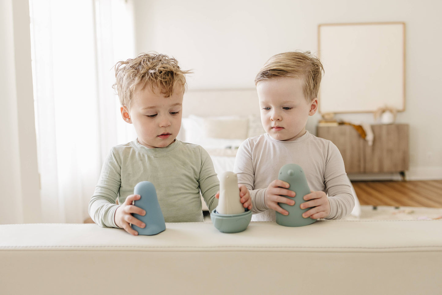 Silicone Nesting Penguin Set