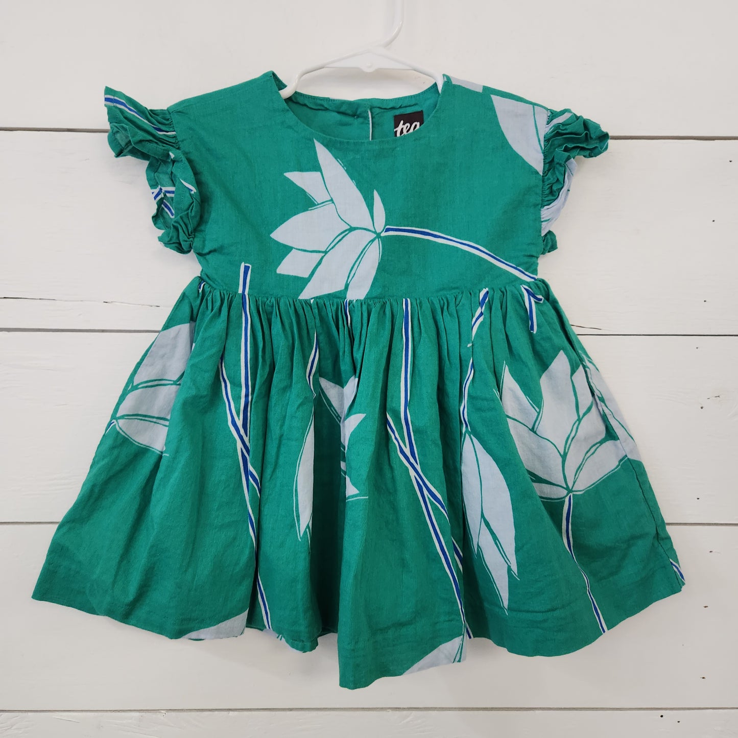 Size 12-18m | Tea Green Dress w/ Bloomer