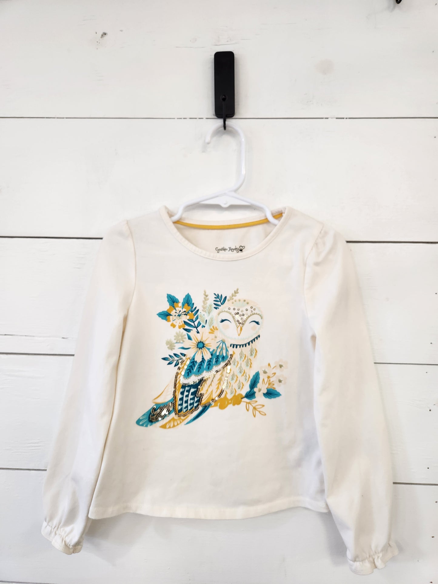 Size 5-6 | Cynthia Rowley Owl Shirt