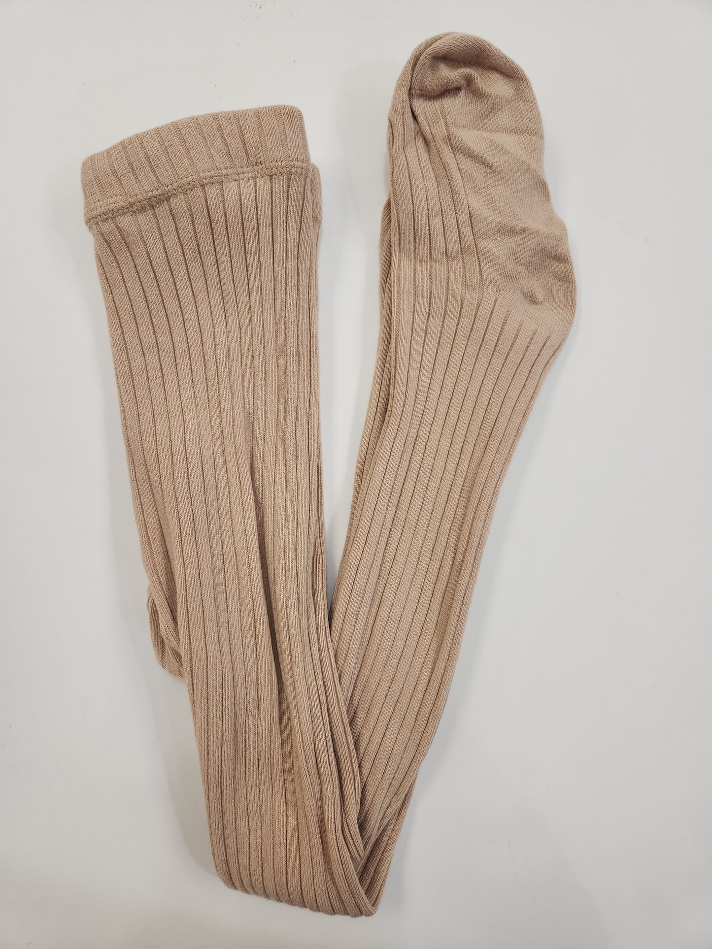 Size 9-11 | Little Alaskan Ribbed Tights Caribou