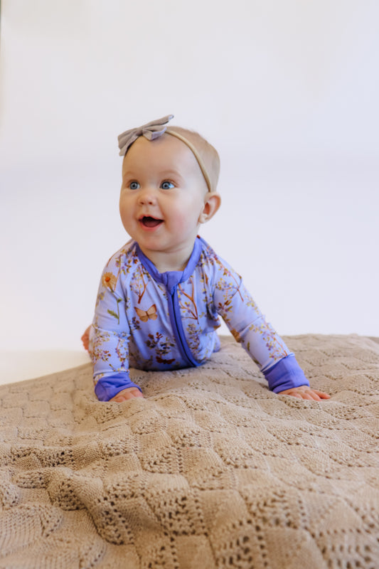 Zippered Romper by Little Alaskan | Bleub