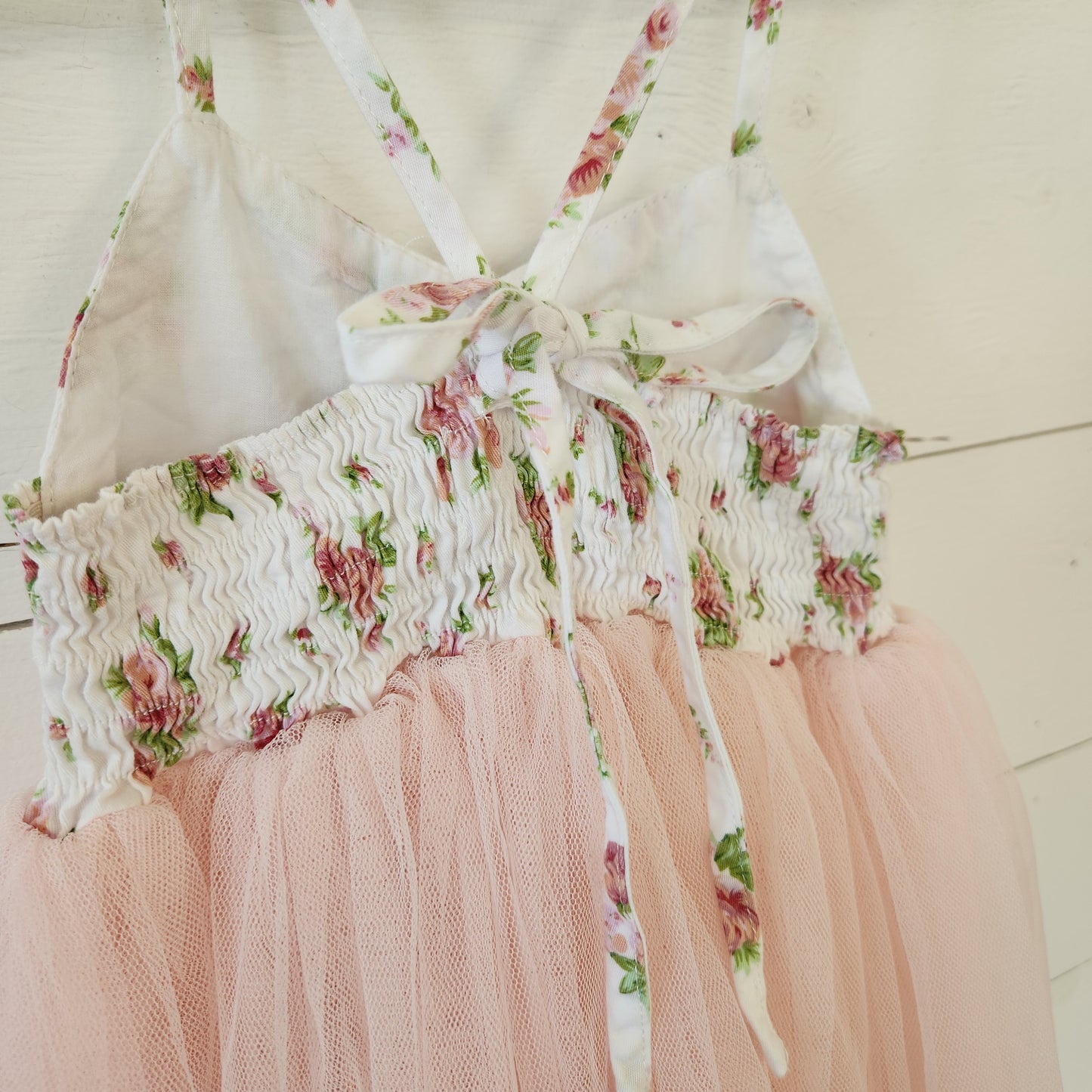 Size 2t | Flofallzique Floral & Tulle Dress