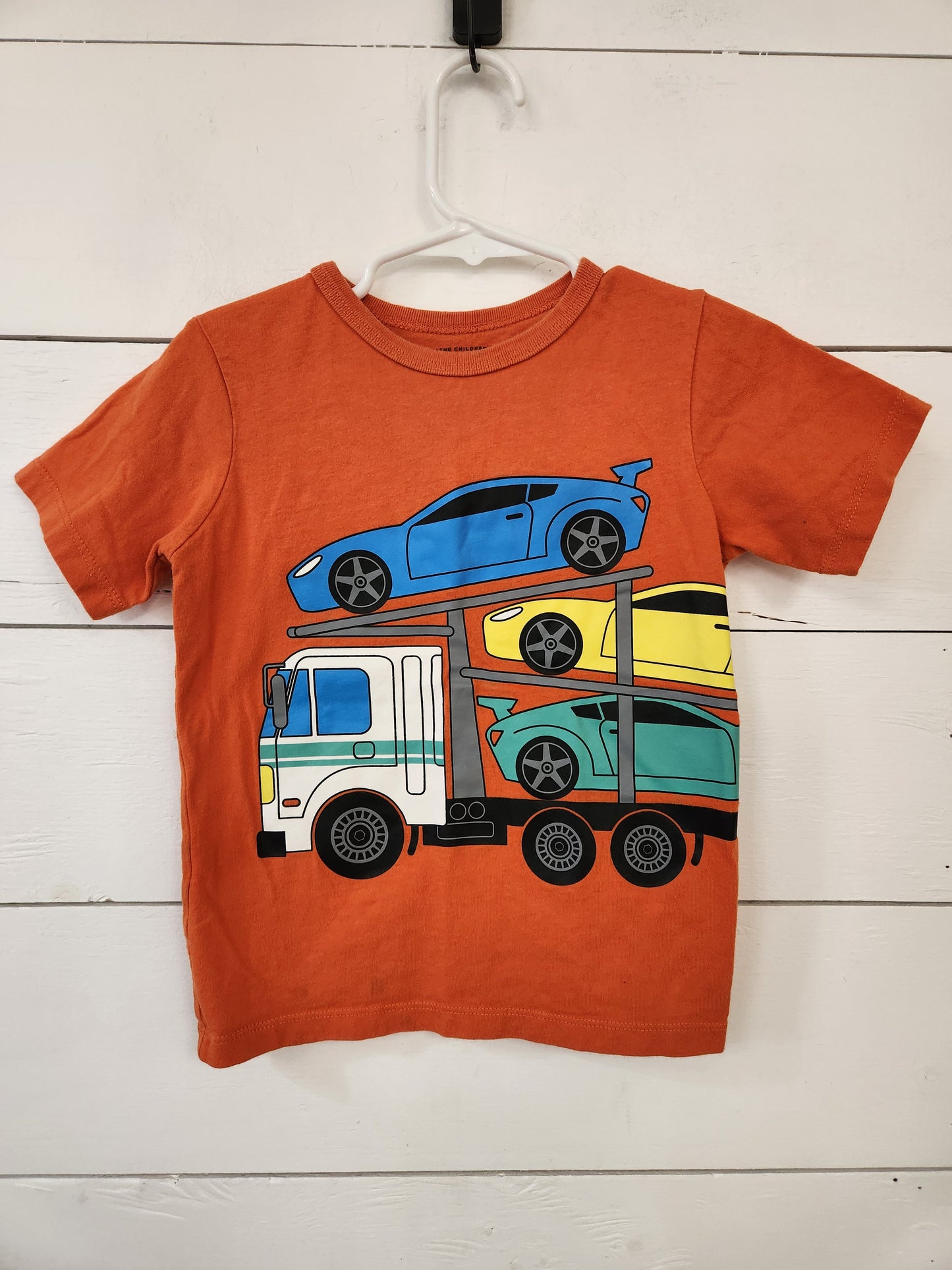 Size 4t | Place Orange Car T-Shirt