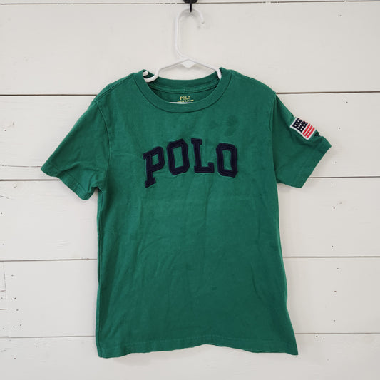 Size 7 | Ralph Lauren Embroidered T-Shirt