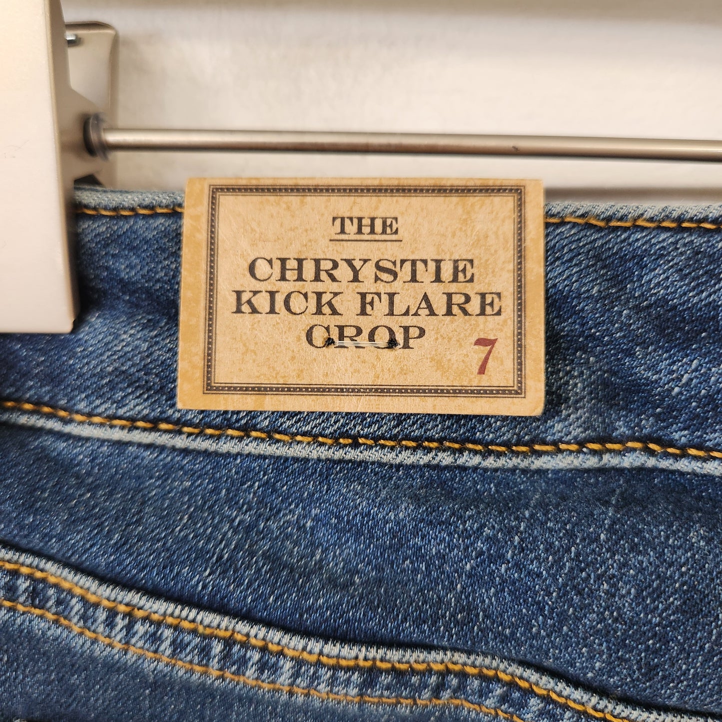 Size 7 | Polo Embroidered Jeans NWT