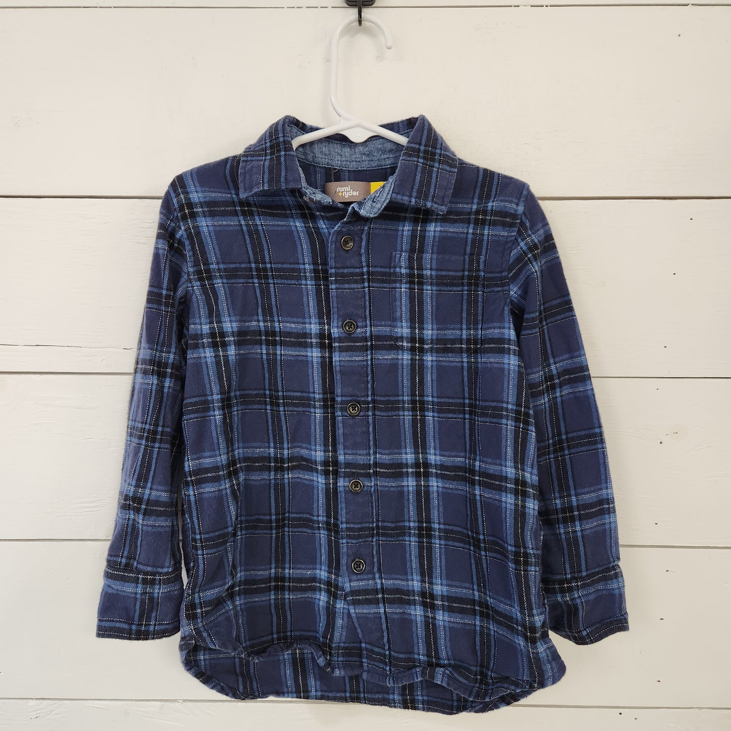 Size 4-5 | Rumi + Ryder Flannel Buttondown Shirt