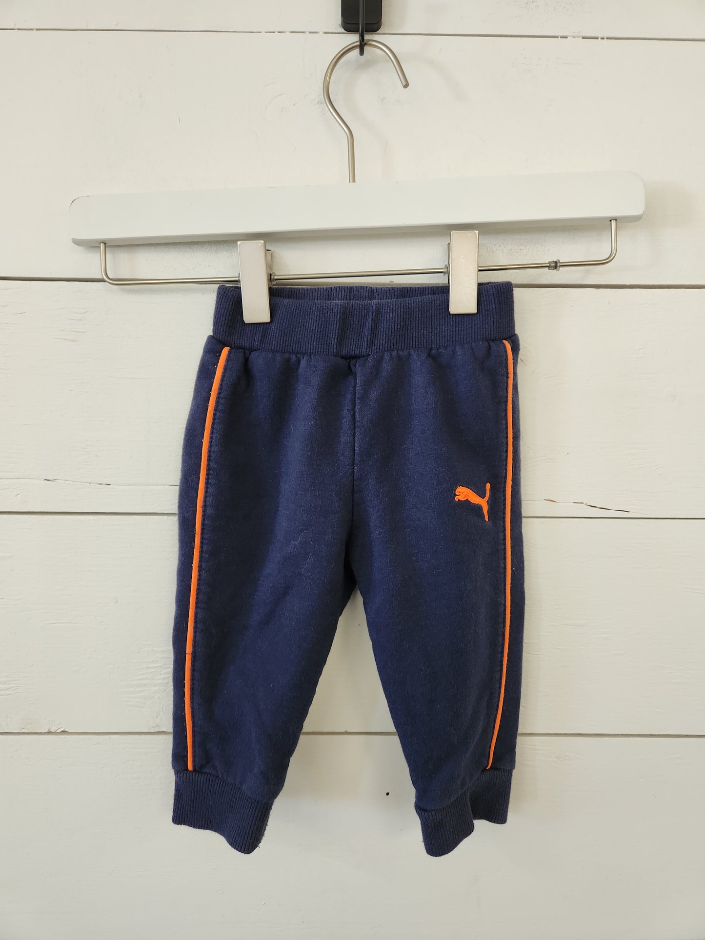 Size 3-6m | Puma Navy & Orange Sweatpants