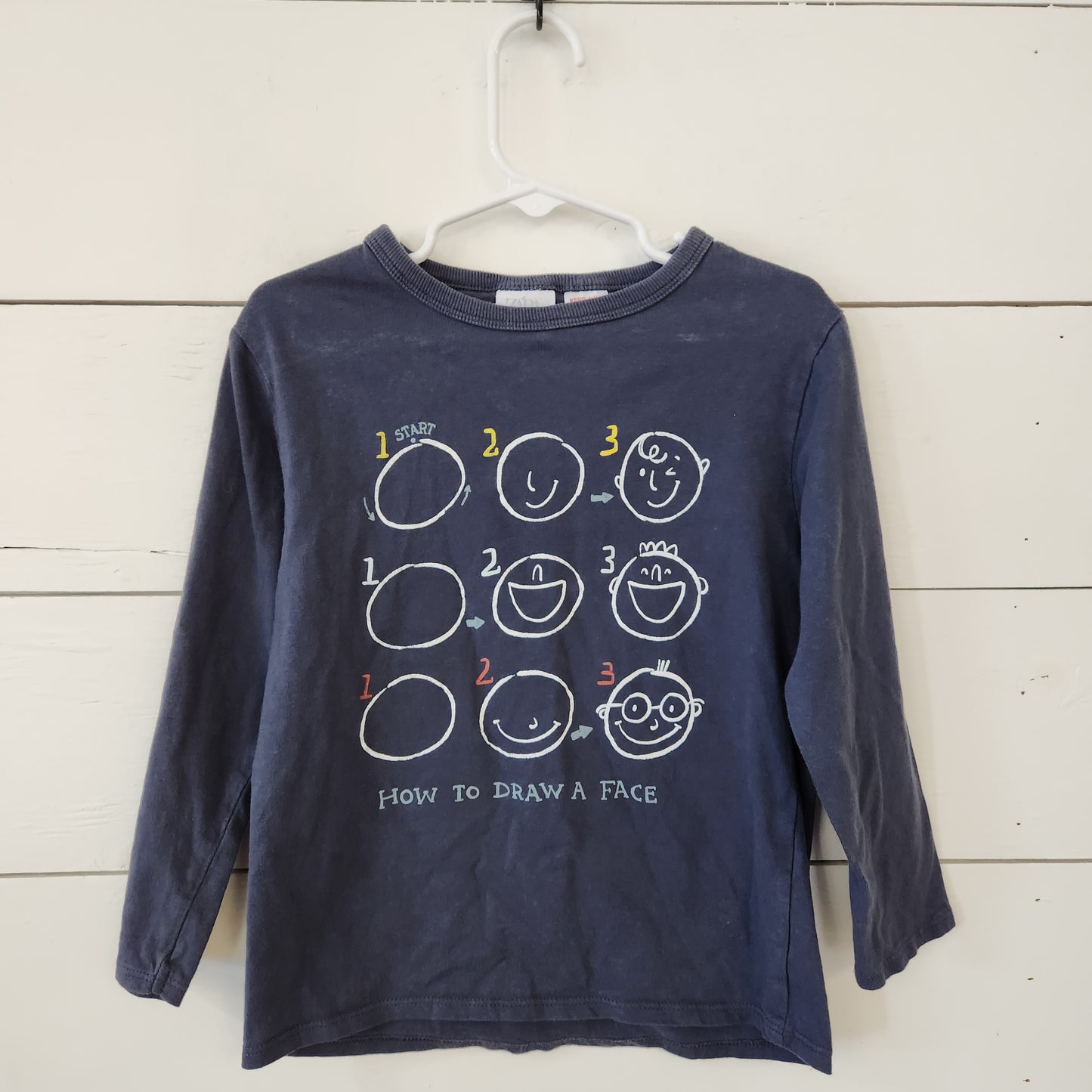 Size 4-5 | Zara Graphic Longsleeve Shirt