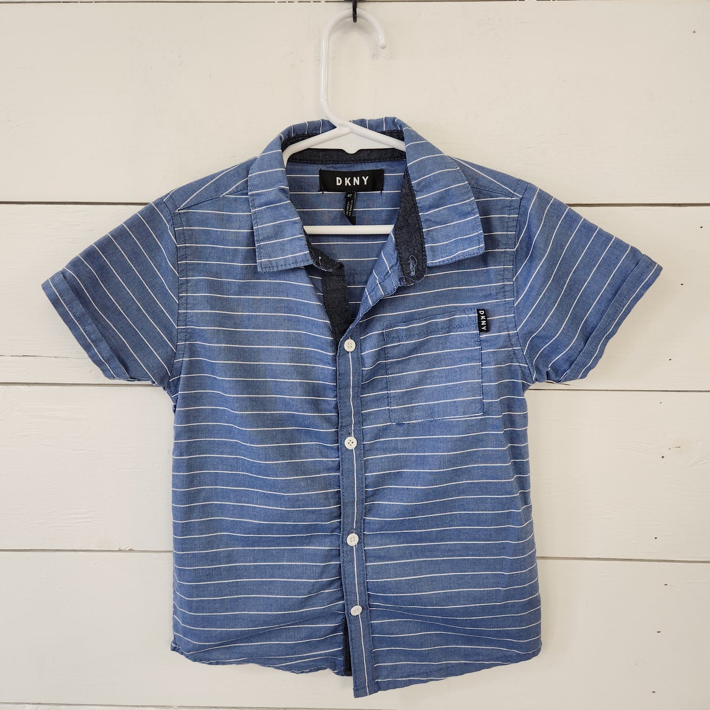 Size 4 | DKNY Striped Buttondown