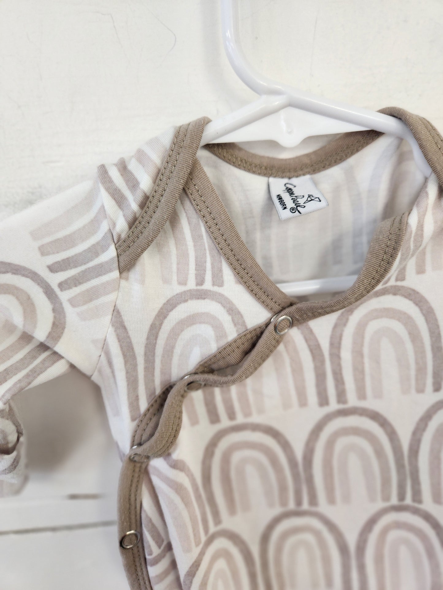 Size NB | Copper Pearl Knotted Gown