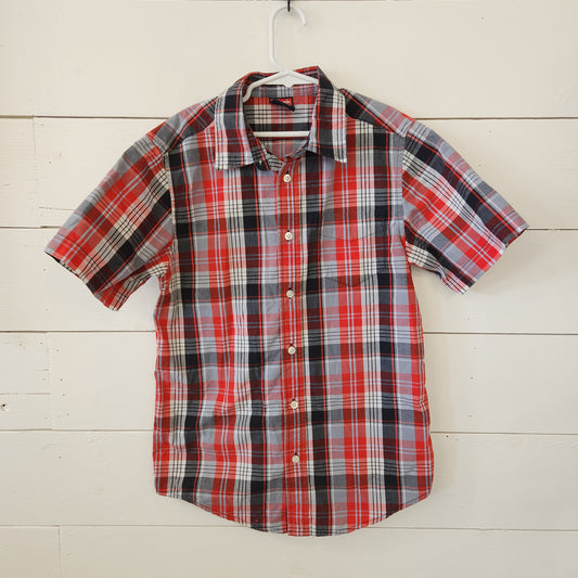 Size 10-12 | Wrangler Short Sleeved Button Down