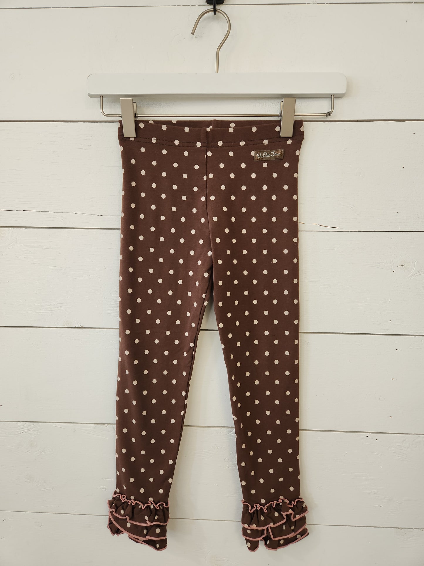 Size 6 | Matilda Jane Brown Leggings