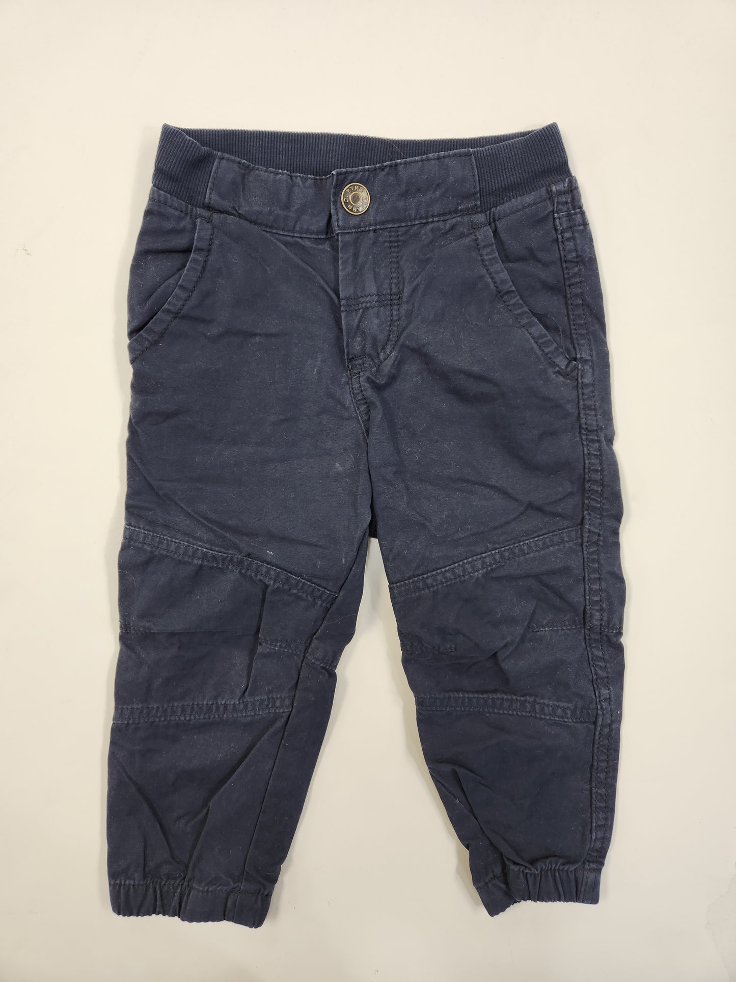 Size 12-18m | Polarn O. Pyret Navy Joggers