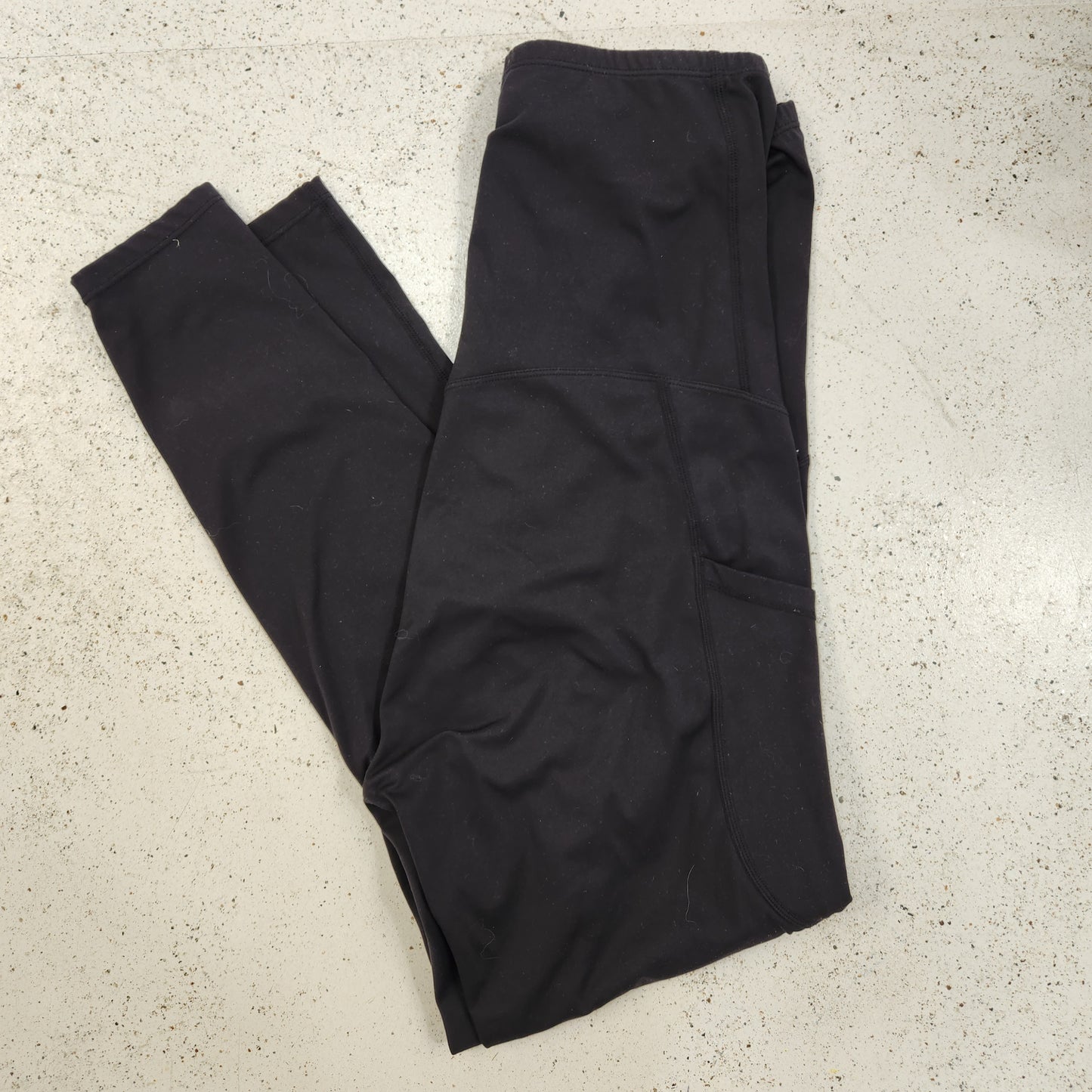 Size XL | Posh Diva Black Maternity Leggings