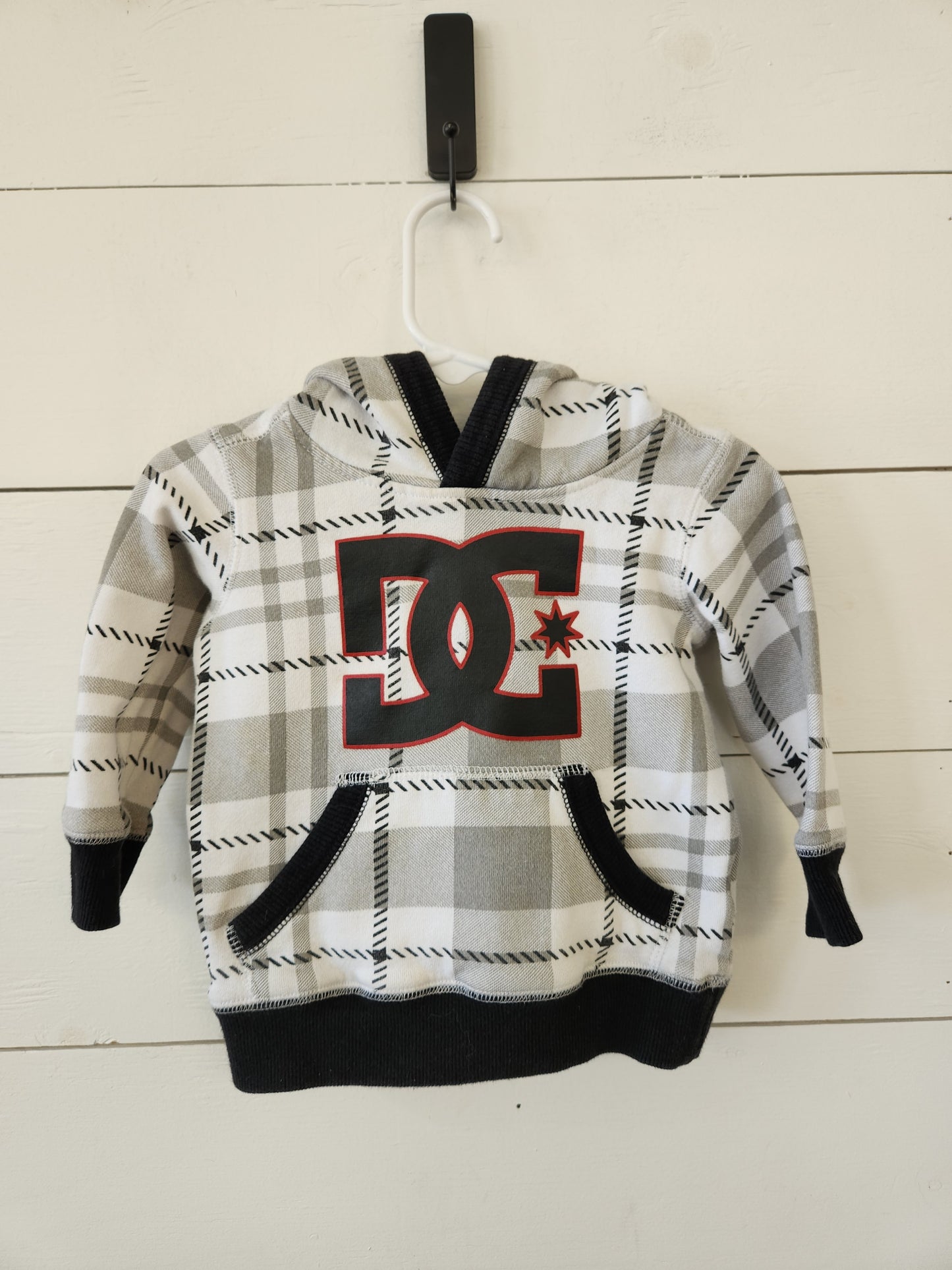 Size 12m | DC Hoodie *stain