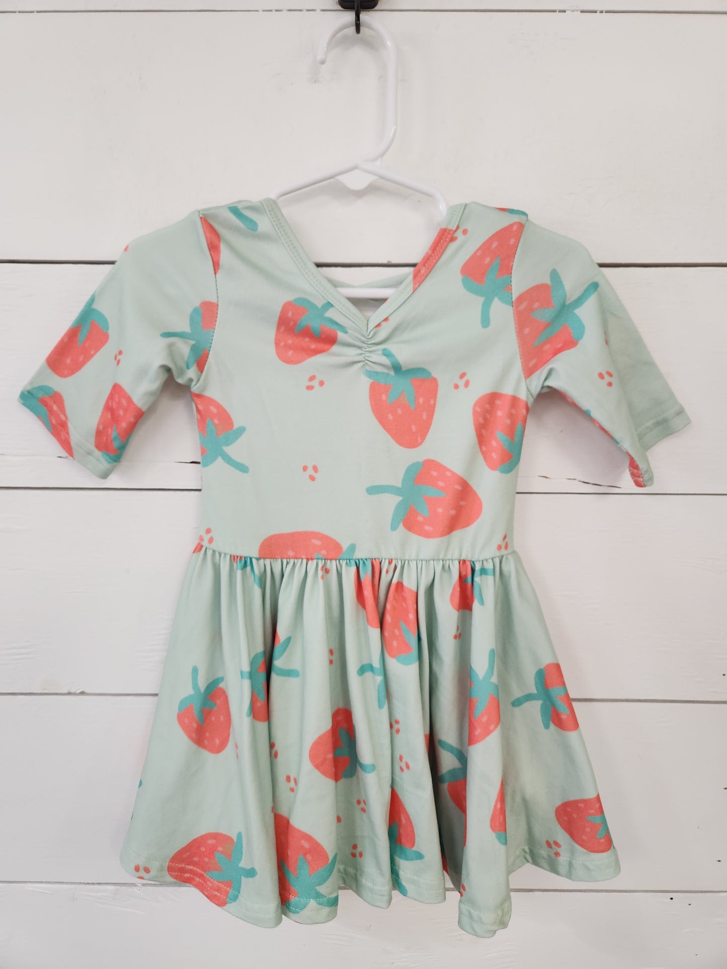 Size 12-24m | DotDotSmile Buttery Soft Strawberry Dress