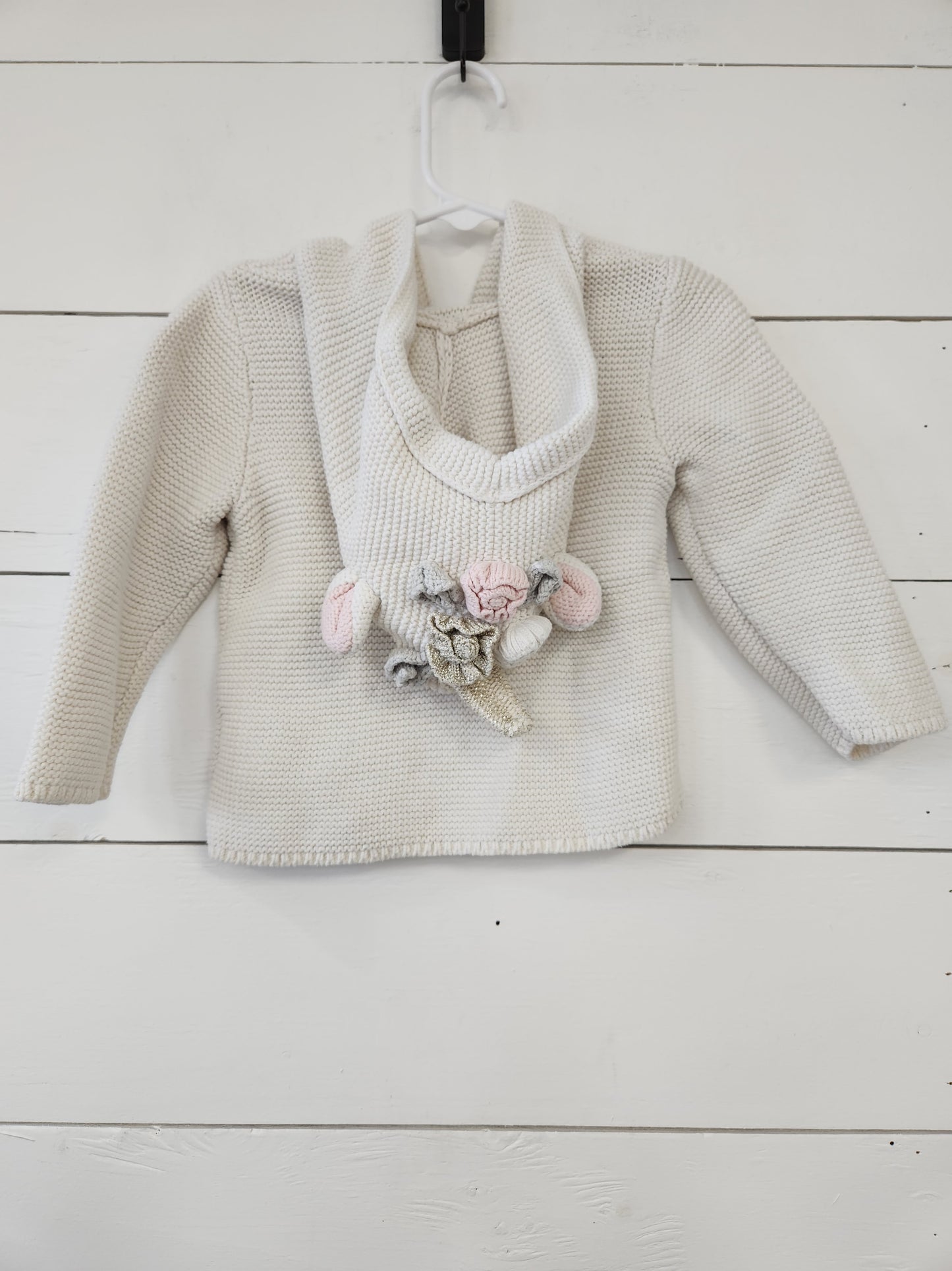 Size 12-18m | Baby Gap Knit unicorn sweater