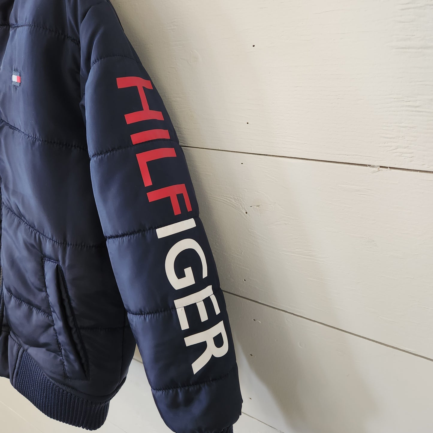 Size 5 | Tommy Hilfiger Navy Puffer Jacket NWT