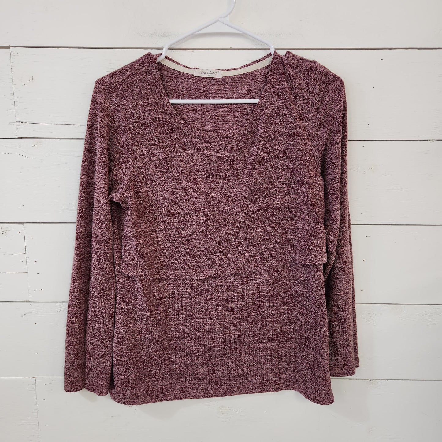 Size M | Bearsland Maroon Nursing Shirt