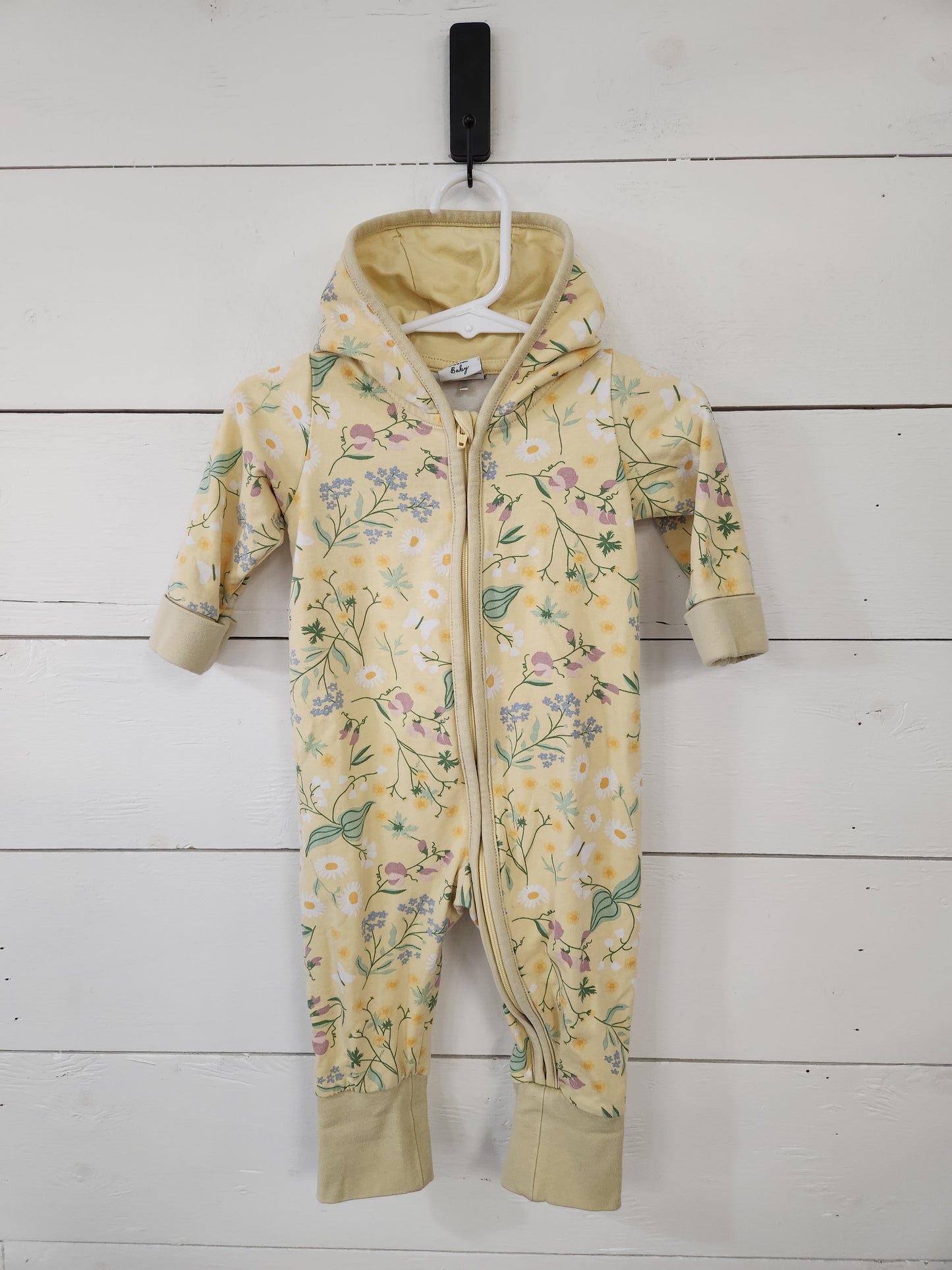 Size 2-4m | Polarn O. Pyret Zippered Romper