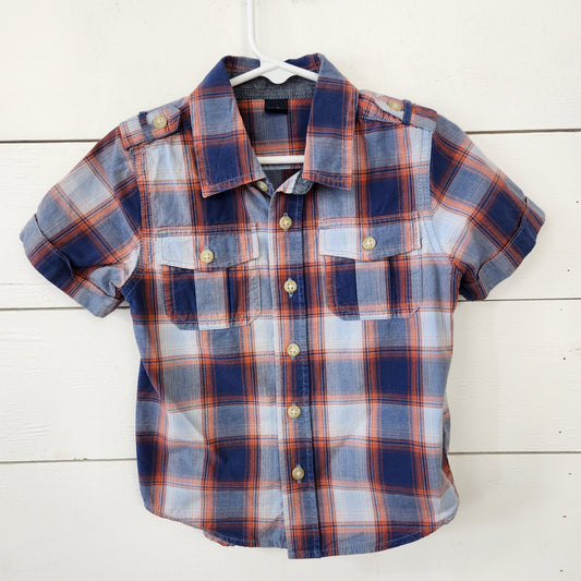 Size 3t | Baby Gap Button Down Plaid